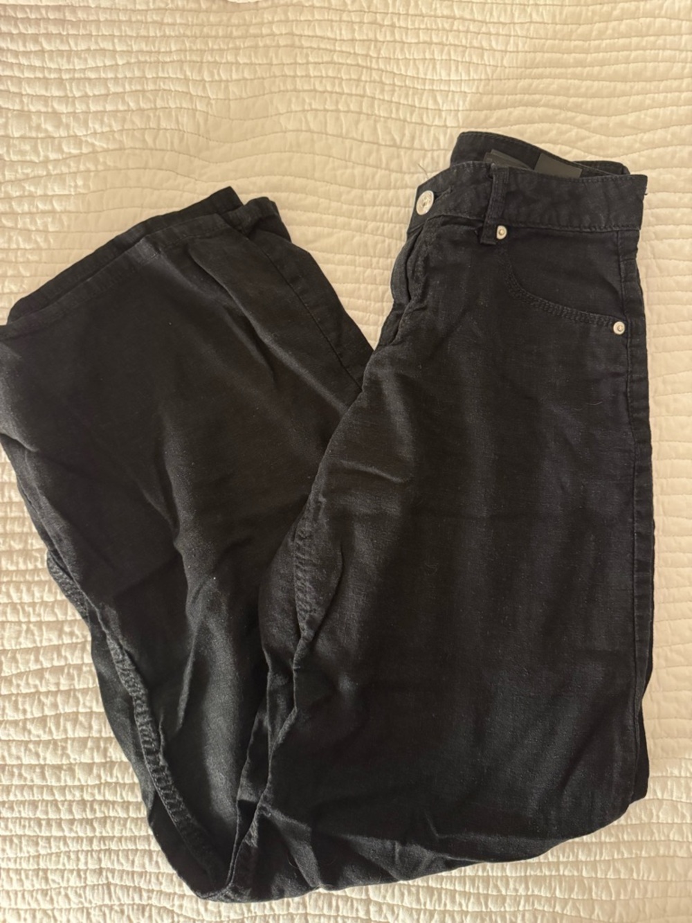 Classic Black mid rise Pants